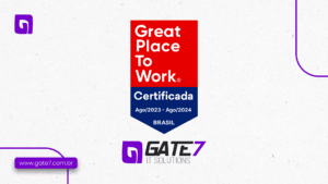 Empresa de TI - Gate7 Renova selo GPTW